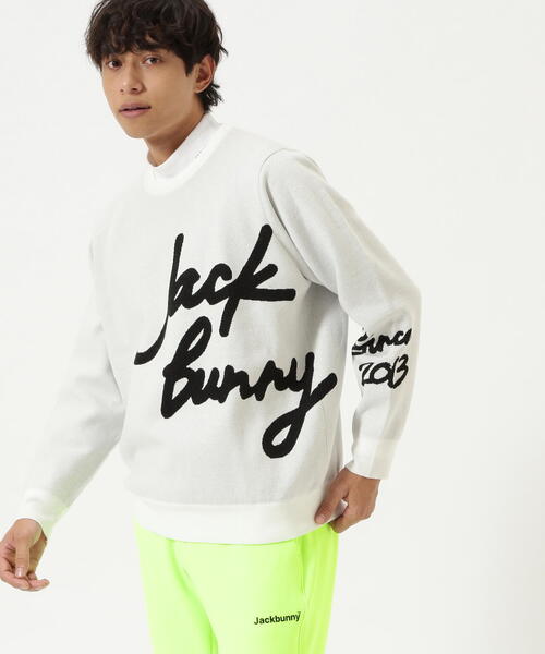 ジャックバニー クルーネック ニット プルオーバー セーター Jack Bunny!!（ジャックバニー） セーター ニット 「Jack Bunny
