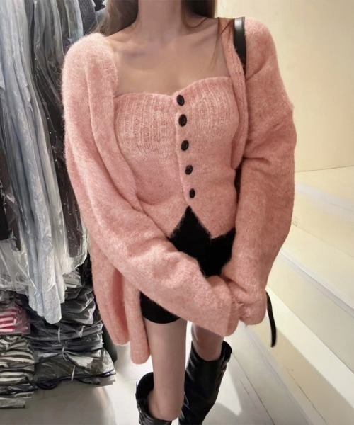 miniministore（ミニミニストア） カーディガン ニットアンサンブル