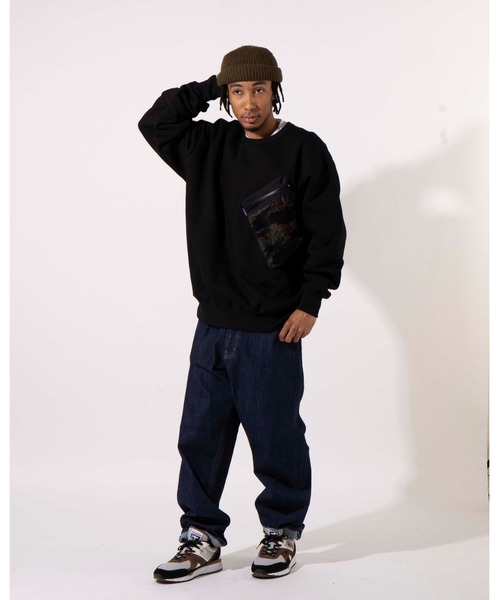 「APPLEBUM」 スウェットカットソー - ベージュ メンズ_画像4