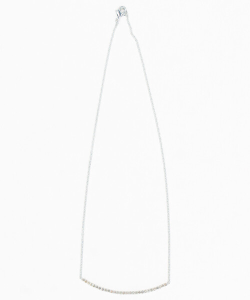 ネックレス MALUS/マリュス Diamond line necklace / ダイヤモンド ライン ネックレス / MSJ-025 レディースの画像