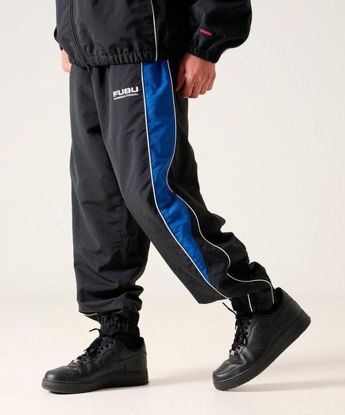 FUBU（フブ） ワイドパンツ パンツ ブランド Nylon Track Pants
