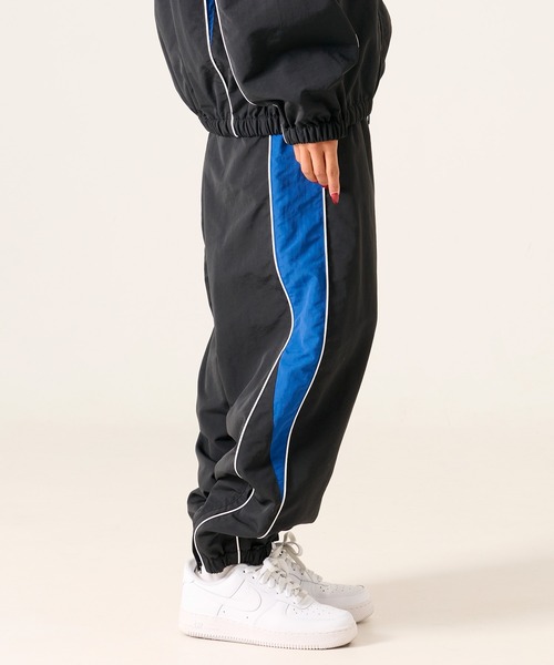 t*t様 90s FUBU ナイロンパンツ hiphop bboy xxl相当 FUBU（フブ） ワイドパンツ パンツ ブランド Nylon Track Pants