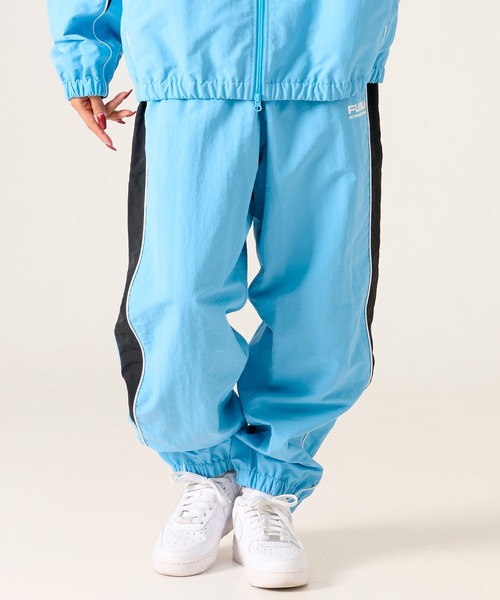 FUBU（フブ） ワイドパンツ パンツ ブランド Nylon Track Pants