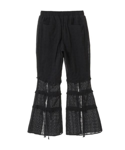 「Candy Stripper」 イージーパンツ 2 ブラック レディース_画像3