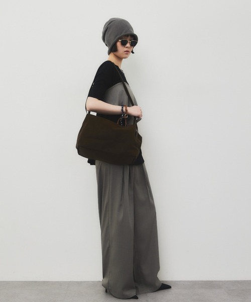 「HANNE」 トートバッグ FREE ブラウン レディース_画像5