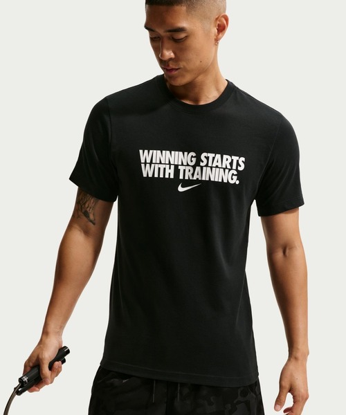 NIKE（ナイキ） tシャツ DF ウィニング S/S Tシャツ メンズ : ZOZOTOWN