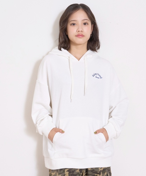 LOVETOXIC パーカー 「秒かわトップス」「LTXC」ロゴ発泡パーカ キッズ