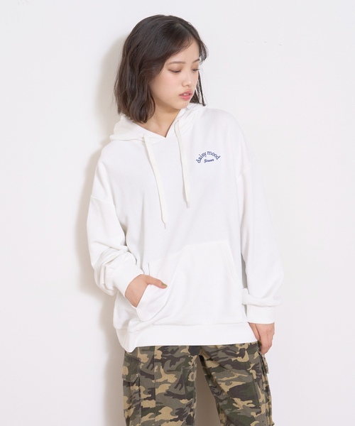 LOVETOXIC パーカー 「秒かわトップス」「LTXC」ロゴ発泡パーカ キッズ