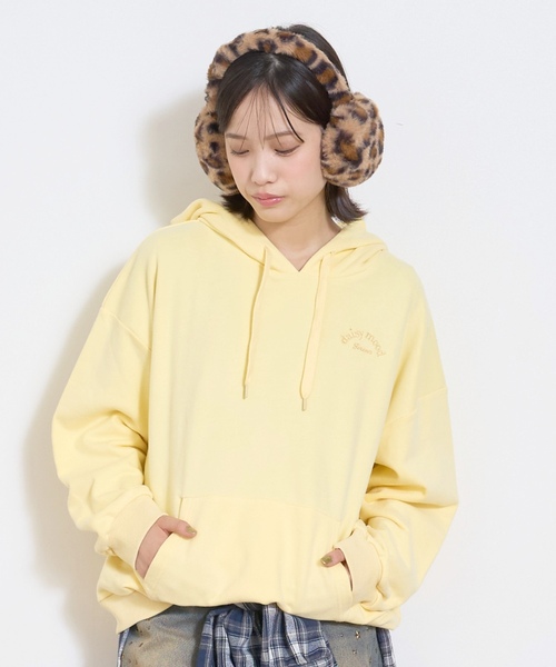 LOVETOXIC パーカー 「秒かわトップス」「LTXC」ロゴ発泡パーカ キッズ