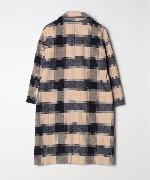 「Te chichi」 チェック柄チェスターコート FREE ベージュ レディース_画像2
