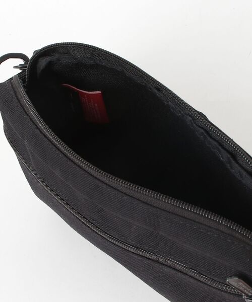 「Manhattan Portage」 刺繍ショルダーバッグ - ブラック レディース_画像4