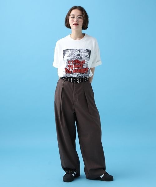 「PBLIM」 半袖Tシャツ MEDIUM ブラック レディース_画像3
