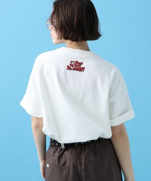 「PBLIM」 半袖Tシャツ MEDIUM ブラック レディース_画像6