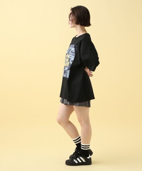 「PBLIM」 半袖Tシャツ MEDIUM ブラック レディース_画像8