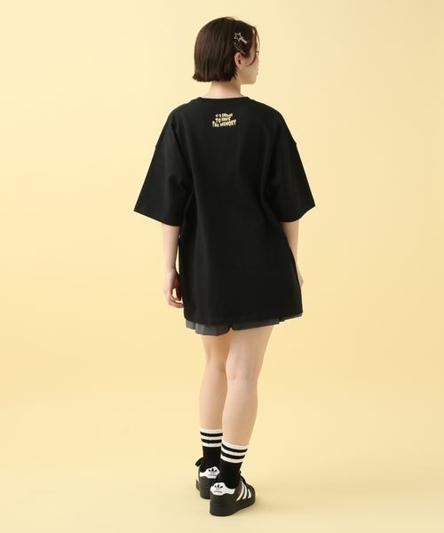 「PBLIM」 半袖Tシャツ MEDIUM ブラック レディース_画像9