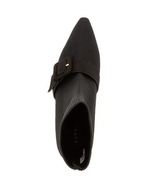 「RANDA」 ショートブーツ M アイボリー レディース_画像9