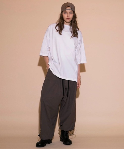 「my beautiful landlet」 7分袖Tシャツ 1 ホワイト メンズ_画像7