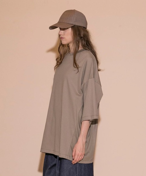 「my beautiful landlet」 7分袖Tシャツ 1 ホワイト メンズ_画像9