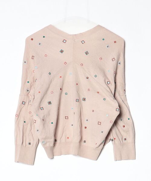 「SUNAOKUWAHARA」 ニットカーディガン - ベージュ レディース_画像2