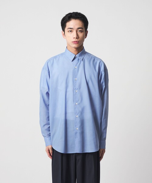 CITEN（シテン） シャツ 「CITEN」エアリーテックスオーバーシャツ