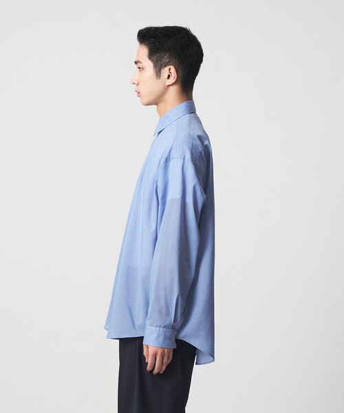 CITEN（シテン） シャツ 「CITEN」エアリーテックスオーバーシャツ