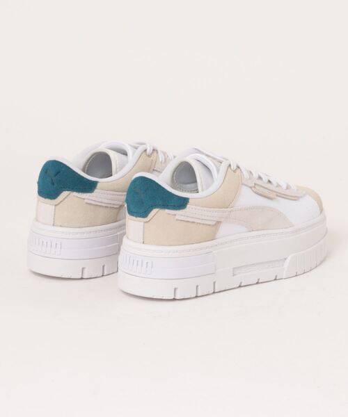 「PUMA」 ローカットスニーカー 24.0cm ホワイト系その他 レディース_画像2