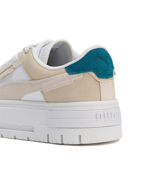 「PUMA」 ローカットスニーカー 24.0cm ホワイト系その他 レディース_画像5