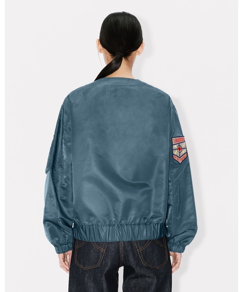 コート アウター 'KENZO Badges' ライト カラーレス ボンバー レディースの画像