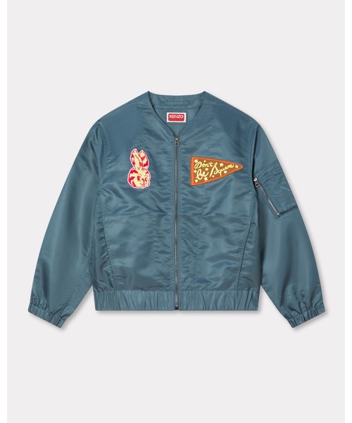 コート アウター 'KENZO Badges' ライト カラーレス ボンバー レディースの画像