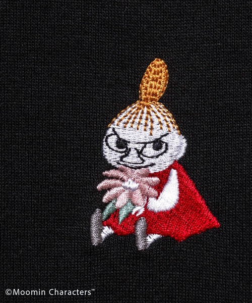 パジャマ ルームウェア 「一般医療機器」MOOMIN リトルミイ・ニョロニョロの刺繍入り疲労回復ウェア Recoverypro Lab. プレミアムの画像