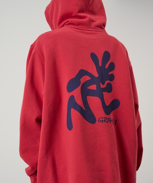Gramicci（グラミチ） パーカー RUNNING MAN HOODED SWEATSHIRT