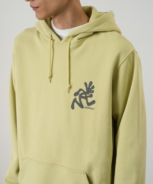 Gramicci（グラミチ） パーカー RUNNING MAN HOODED SWEATSHIRT