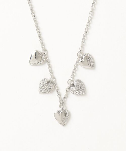 ネックレス BY YOUR SIDE 16-18” Heart Charms Necklace アクセサリー ネックレス レディース