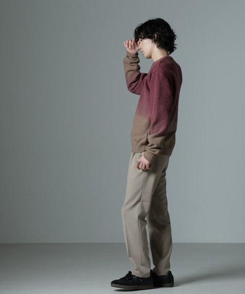 「NANO universe」 パンツ L ベージュ メンズ_画像4