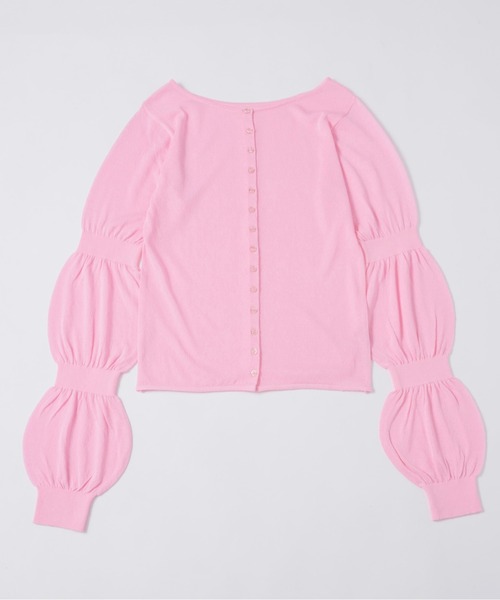 「musubore」 カーディガン FREE ブラック レディース_画像2