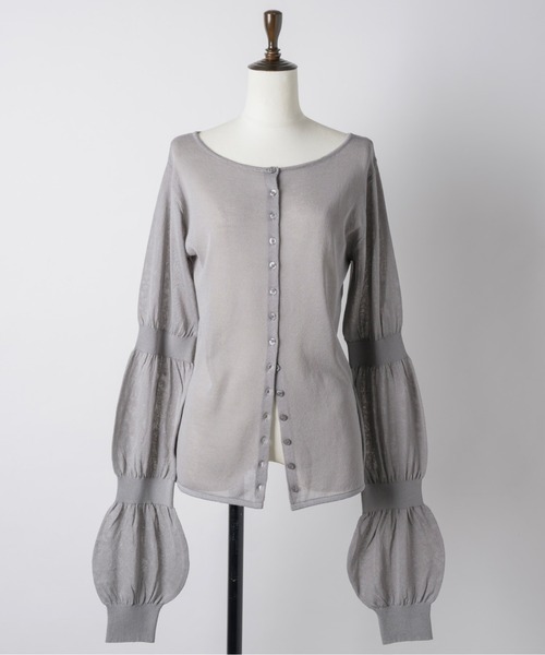 「musubore」 カーディガン FREE ブラック レディース_画像8