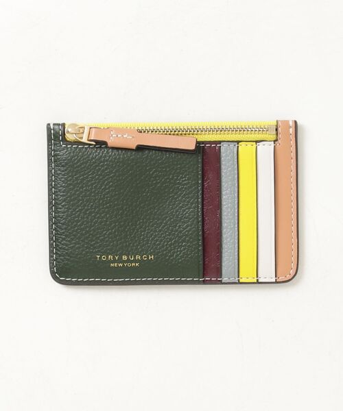 「TORY BURCH」 カードケース - ブルー レディース