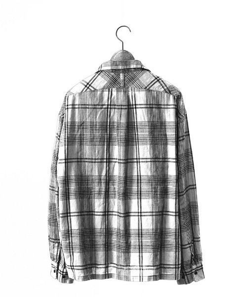 「EGO TRIPPING」 長袖シャツ 48(L) ネイビー メンズ_画像10