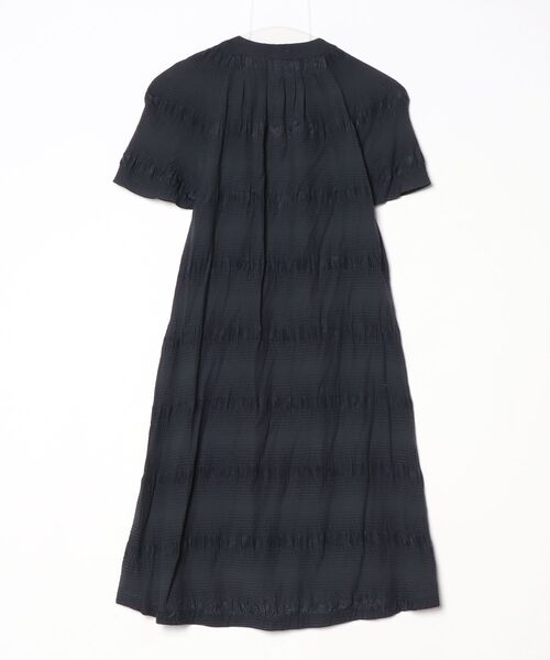 「DEREK LAM」 半袖ワンピース - ネイビー レディース_画像2