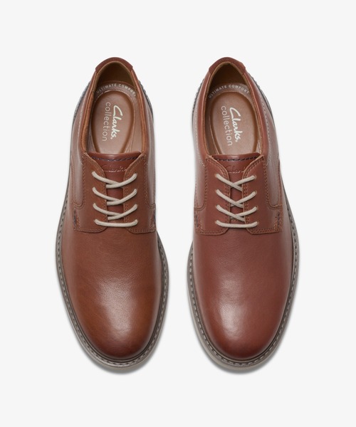 「Clarks」 シューズ UK8 ブラウン メンズの画像
