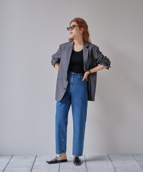「TODAYFUL」 デニムパンツ 23inch ブルー レディースの画像