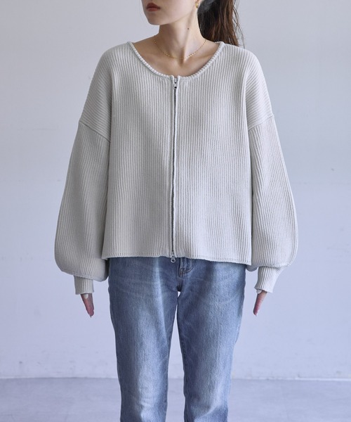 「CIAOPANIC TYPY」 ニットカーディガン ONE SIZE レッド レディース_画像8