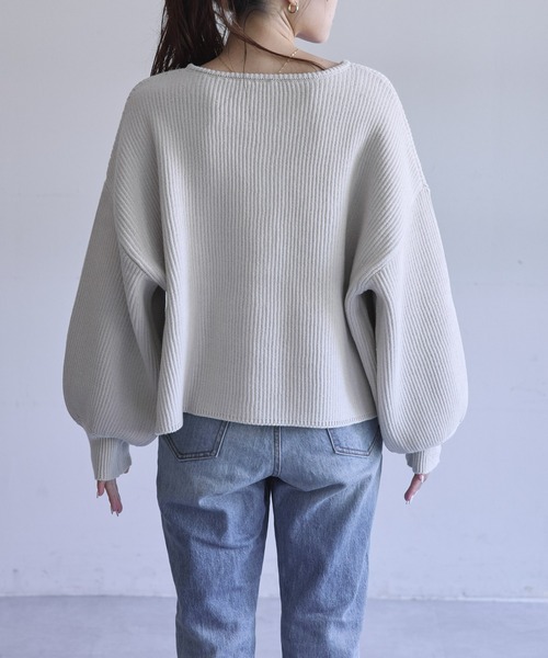 「CIAOPANIC TYPY」 ニットカーディガン ONE SIZE レッド レディース_画像10