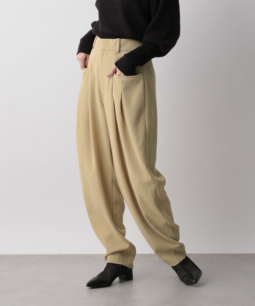 「LOWRYS FARM」 パンツ FREE ネイビー レディース_画像3