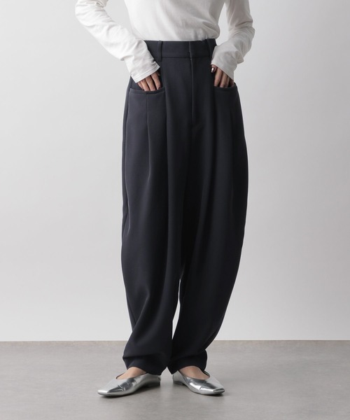 「LOWRYS FARM」 パンツ FREE ネイビー レディース_画像7