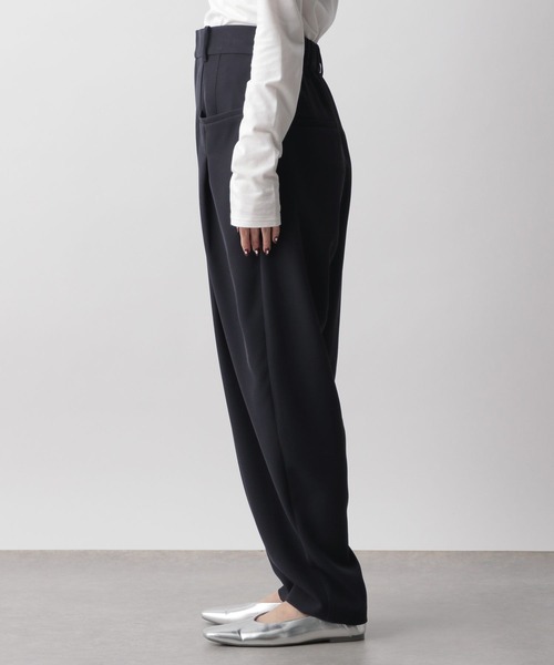 「LOWRYS FARM」 パンツ FREE ネイビー レディース_画像9