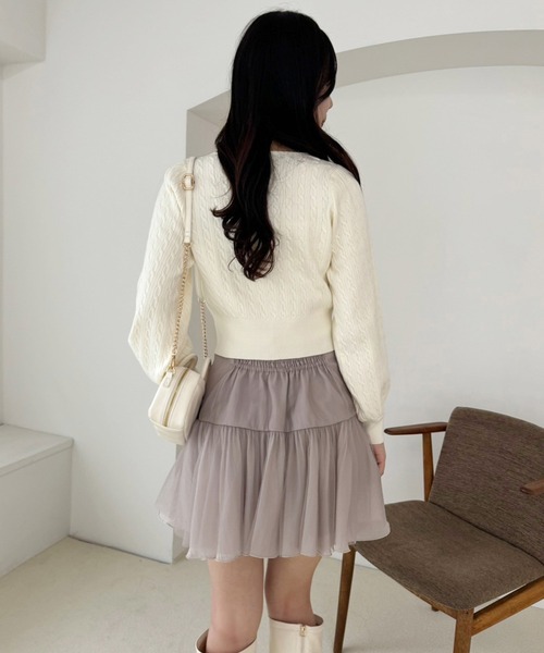 「one after another NICE CLAUP」 キュロット FREE オフホワイト レディース_画像6