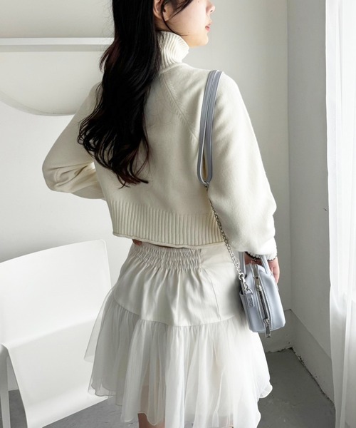 「one after another NICE CLAUP」 キュロット FREE オフホワイト レディース_画像8
