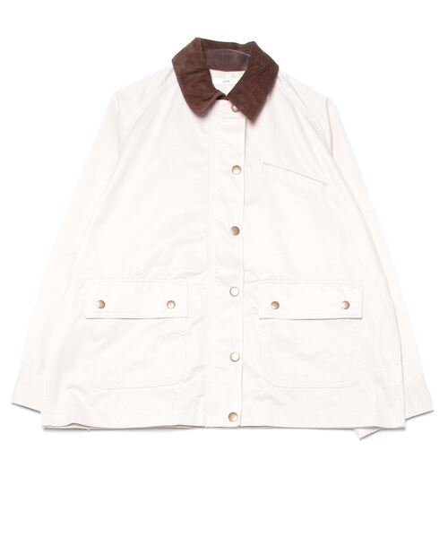 「SHIPS」 ジャケット ONE SIZE ナチュラル レディース_1