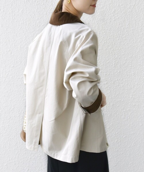 「SHIPS」 ジャケット ONE SIZE ナチュラル レディース_8
